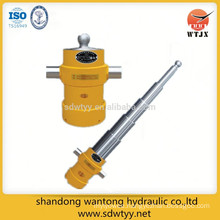 short stroke telescoping hydraulic cylinder